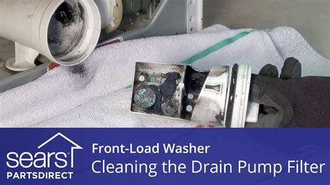 Cleaning the Drain Pump Filter